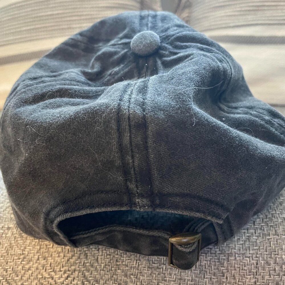 Grey washed cat mom hat